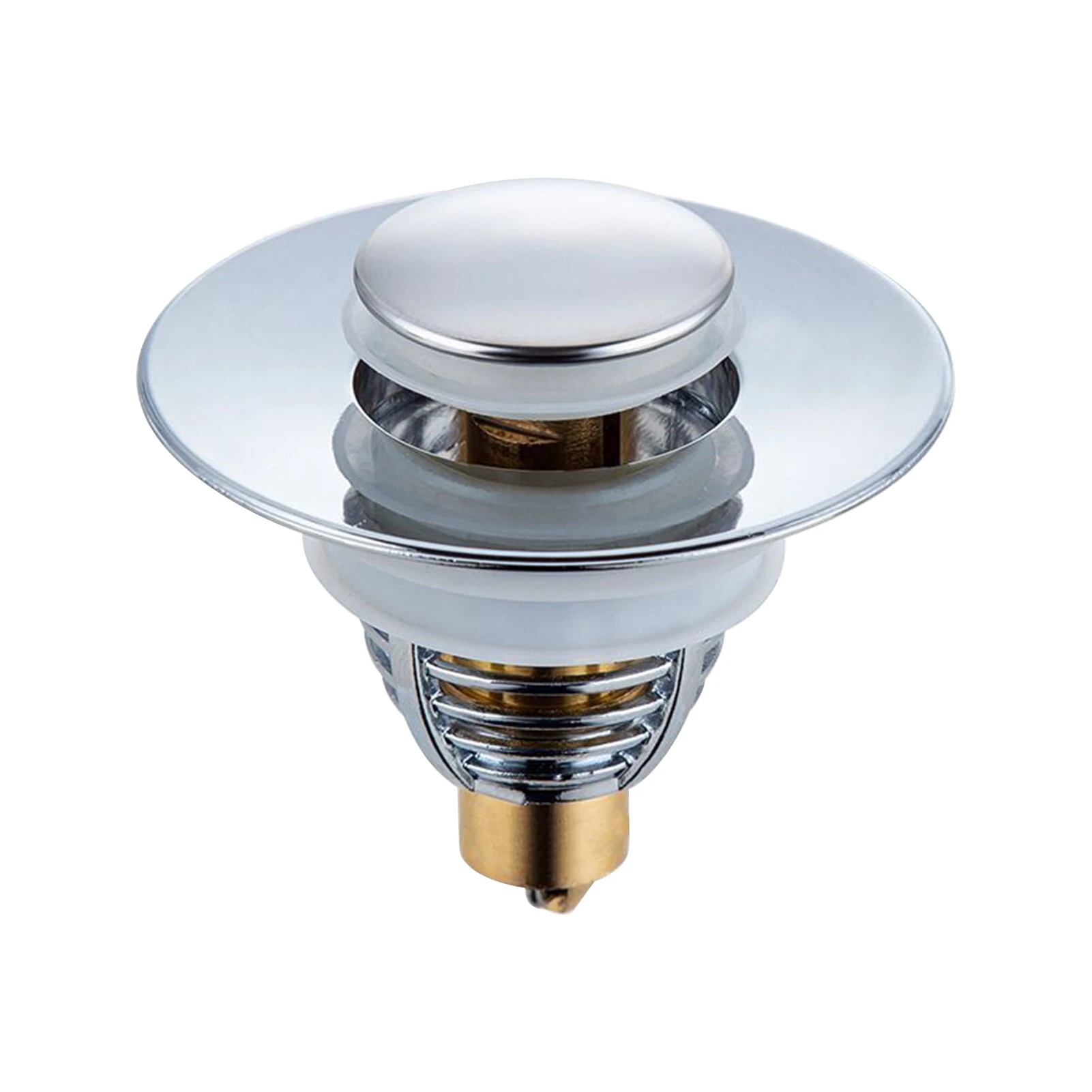 

Home Kitchen Bathroom Bathtub Sink Stopper Practical Universal Cleaning Shower Hair Catcher Drain Filter Toilets Stainless Steel
