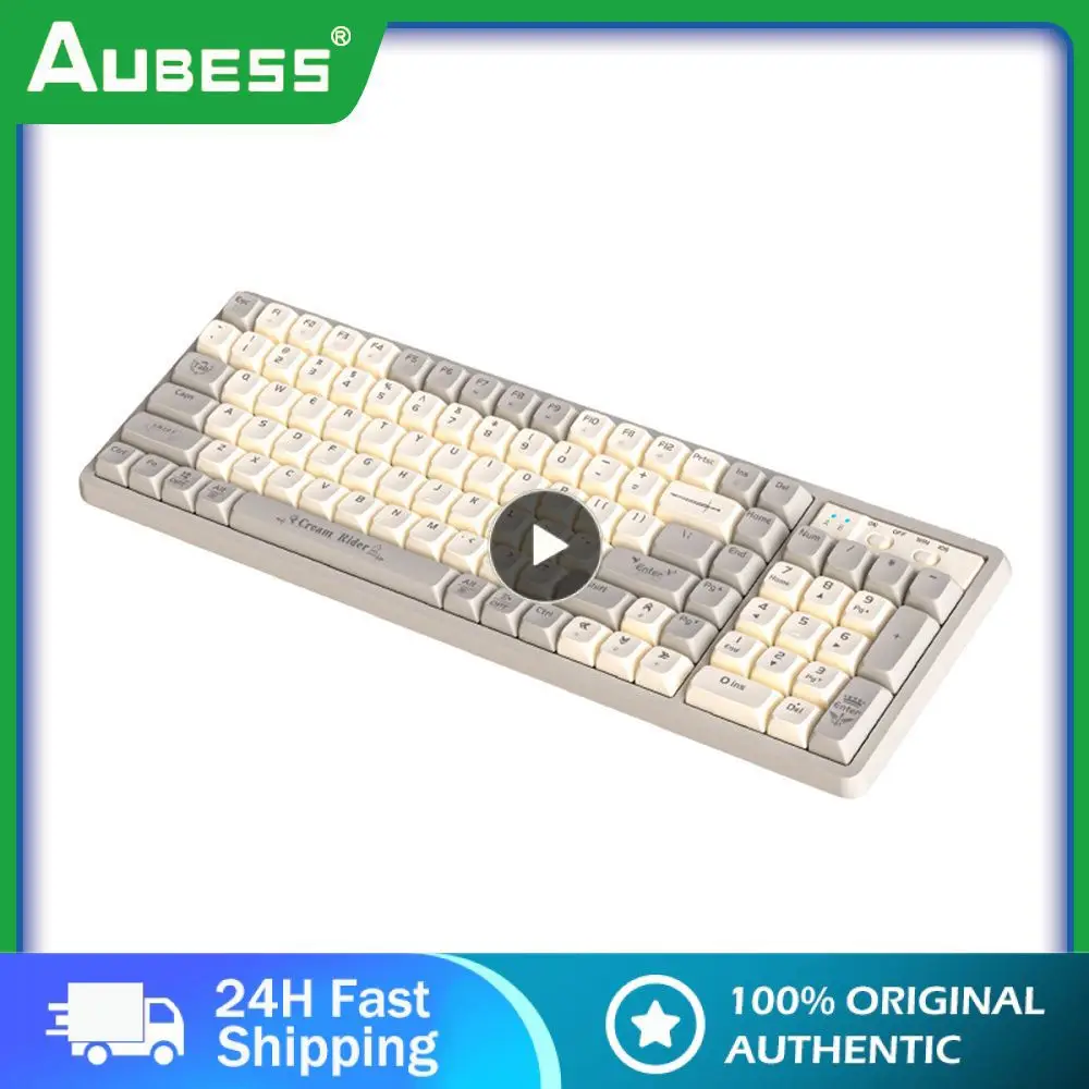 

102 Keys Gaming Keyboards Waterproof Mechanical Keyboard Hot Plug Keyboard Hot Swap Keyboard Ergonomics Colorful Backlight Wired