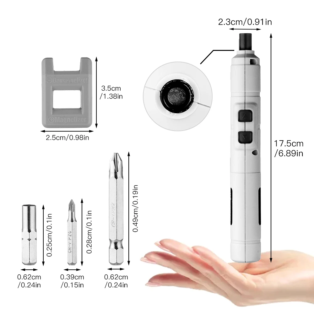 Аккумуляторная электрическая отвертка мини электроинструменты 3 6 В