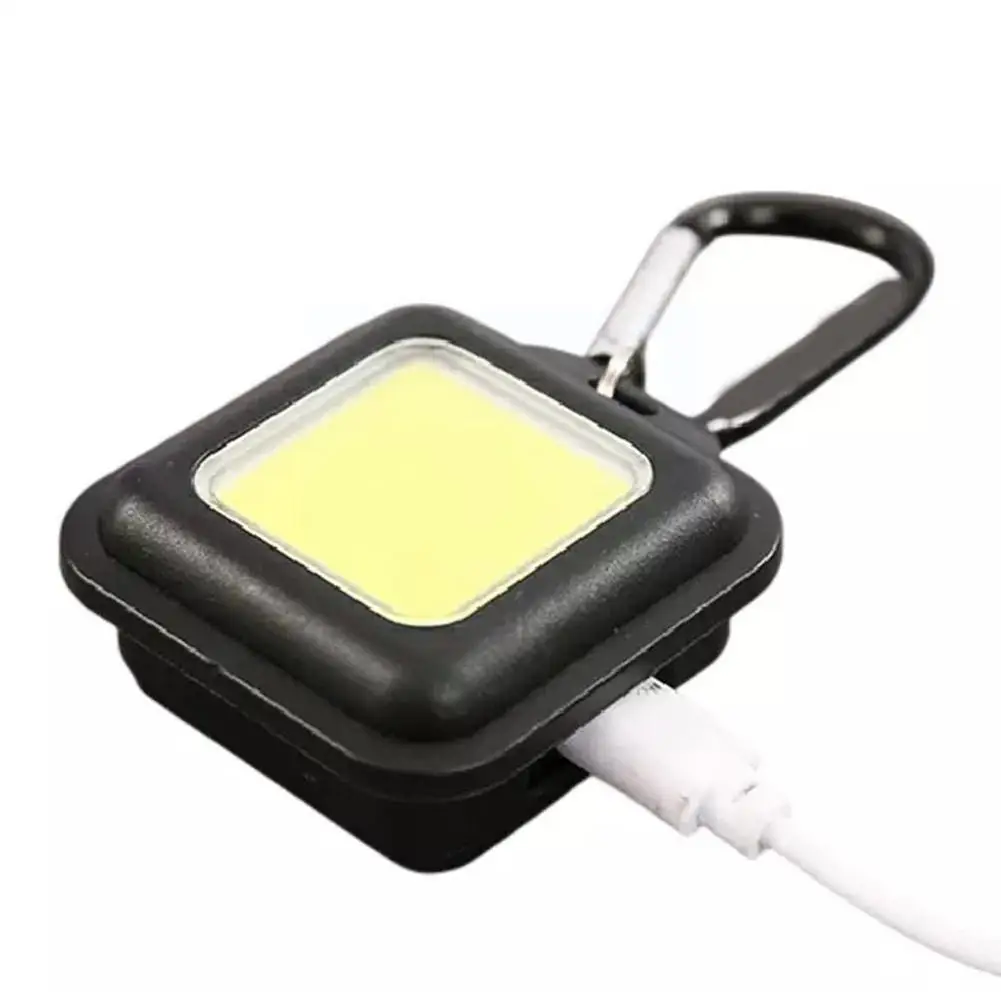 

Mini COB Keychain Light USB Charging Emergency Lamps Work Light Camping Light Repair Strong Flashlight Torch Magnetic Outdo L7R8