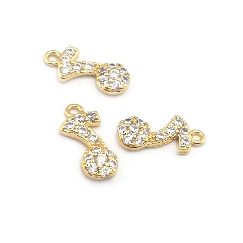 Ювелирные изделия из латуни цвет золото 18 К