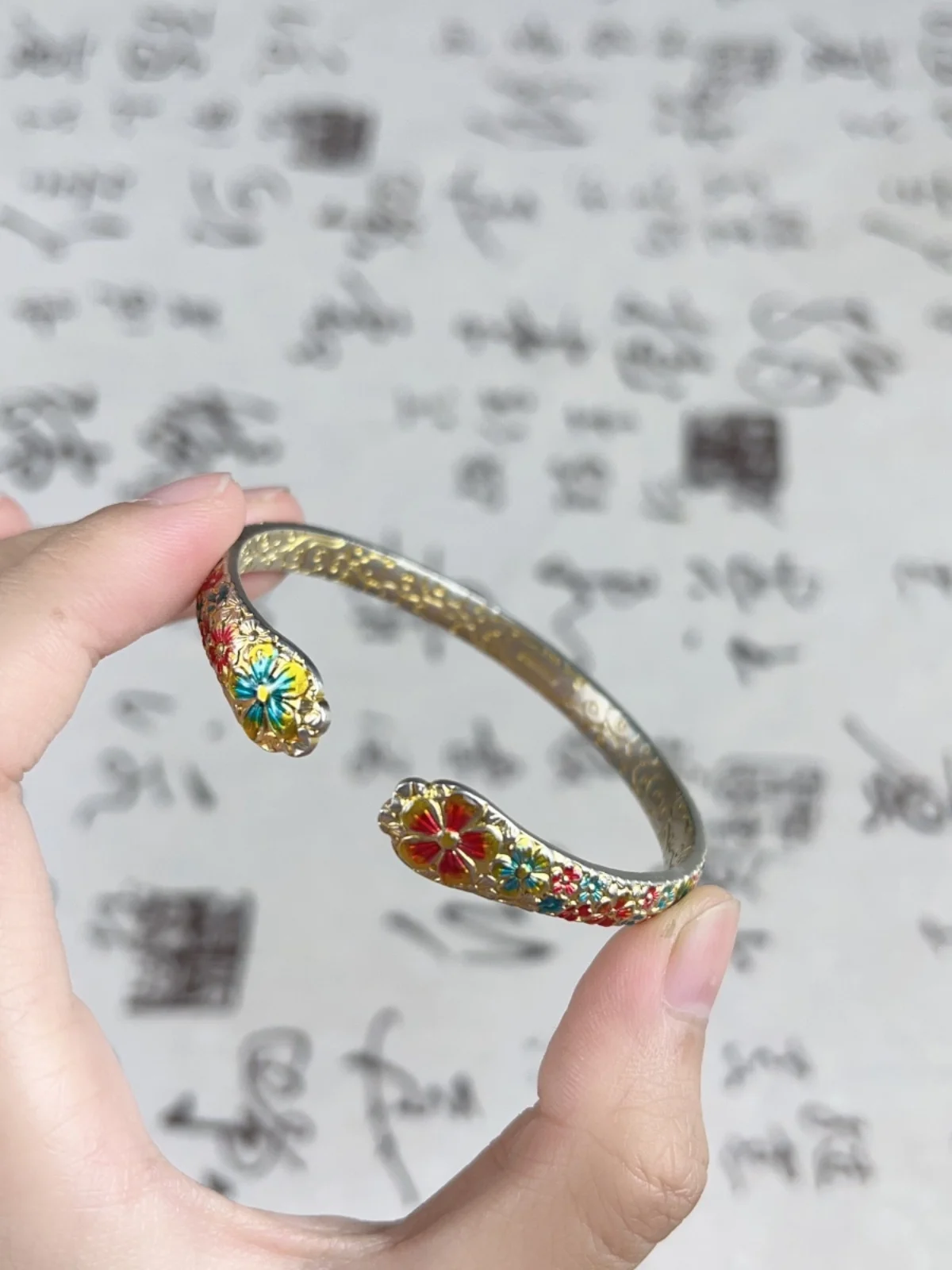 Серебряный браслет на ногу из стерлингового серебра 9999 новый китайский с