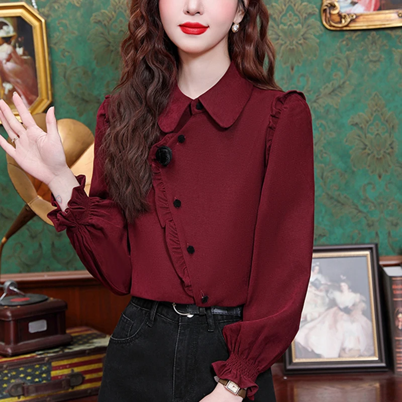 Рубашки с деревянными ушками во французском стиле темпераментная внутренняя