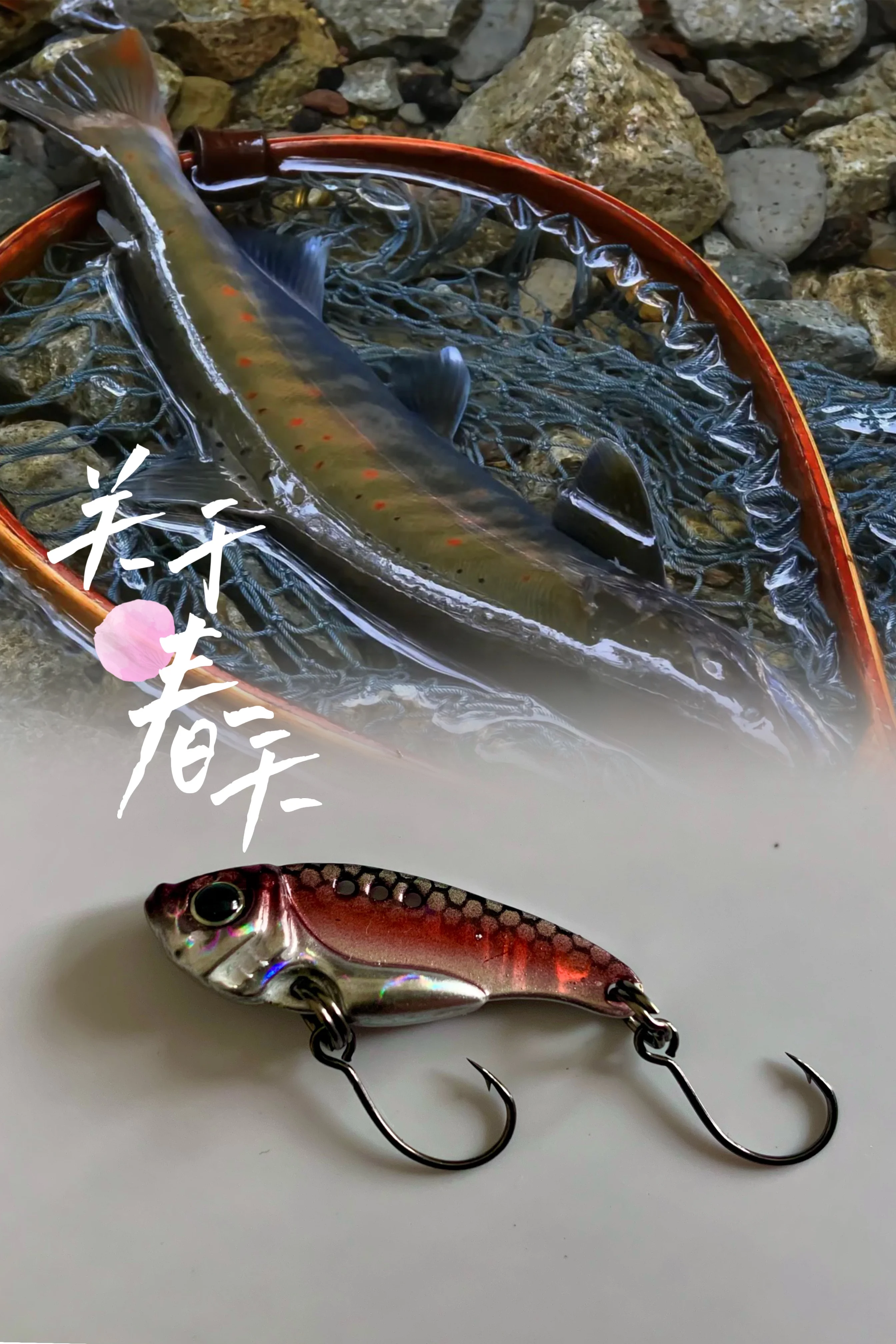 

Japanese Brand Weidan Trout Stream 3g Micro-well Vib Road Sub-bait