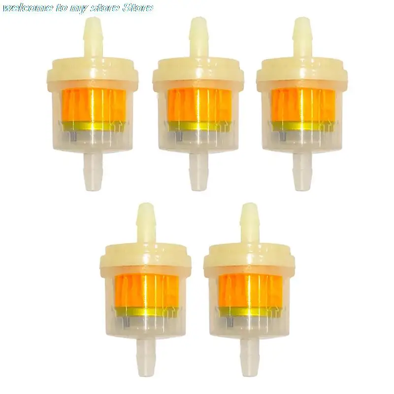 

5 шт. Универсальный мотоциклетный бензиновый топливный бензиновый масляный фильтр для скутера мотоцикла мопеда скутера кроссового велосип...