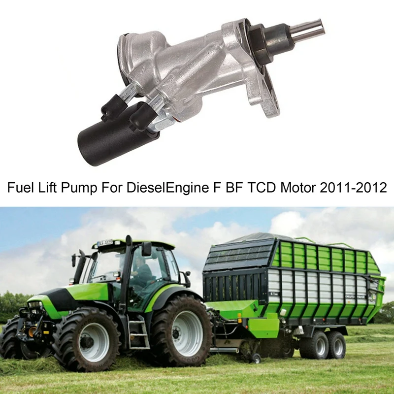

2 шт., топливный подъемный насос для экскаватора Deutz, дизельный двигатель F BF TCD, двигатель 2010-2012 04103662 04103338