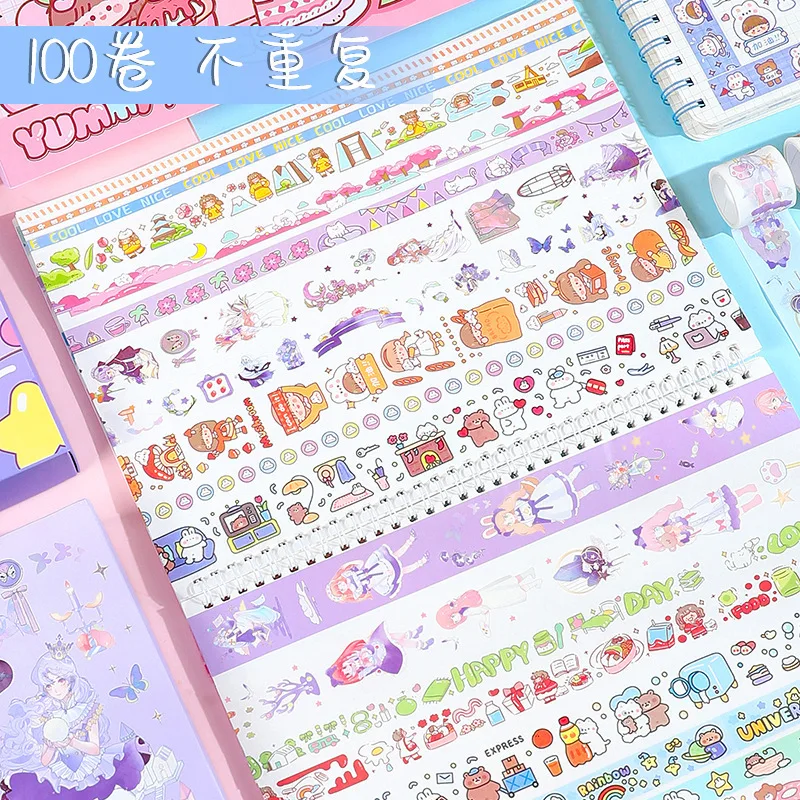 Najtaniej 100 Rolek Konta Ręcznego Naklejki Na Taśmie śliczne Postacie I Taśma Papierowa Pełny Zestaw Drukowanych Kolorów Koronki Ręcznie Konto Zestaw Książek Najtaniej 100 Rolek Konta Ręcznego Naklejki Na Taśmie śliczne Postacie I Taśma Papierowa Pełny Zestaw Drukowanych Kolorów Koronki Ręcznie Konto Zestaw Książek