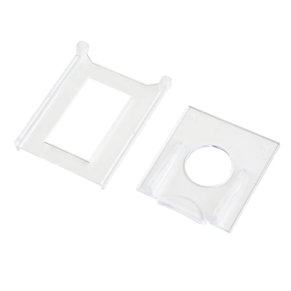 

20pcs Clear Acrylic Coin Display Stand Holders Small Easel Rack Pokemon Card Commemorative Challenge Coin Capsule Holder Support