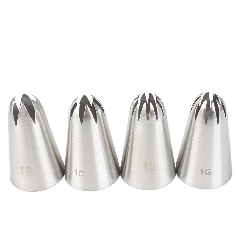 4 шт. кондитерские насадки для украшения торта печенья капкейков