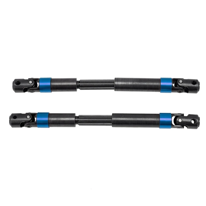 

2PCS CVD Transmission Shaft Drive Shaft Metal Steel Front And Rear For AXIAL 1/6 SCX6 JEEP JLU WRANG LER 4WD