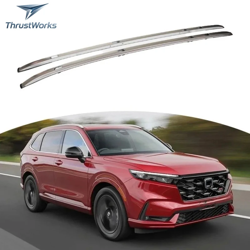 Фото Новые алюминиевые багажники на крышу (2 шт.) для Honda CR-V 2023-2025 – премиальные автомобильные аксессуары №4