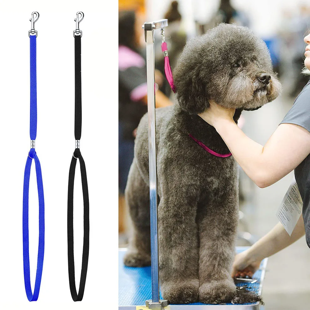

Pet Grooming Lead for Dogs Kennels Veterinarians and Dog Grooming Salon Leash Waterproof & Durable Cat Dog Noose Loop Adjustable