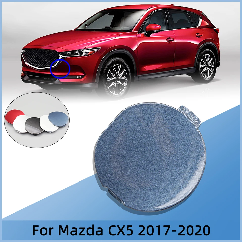 Для Mazda CX5 CX-5 KE 2017 2018 2019 2020 крышка переднего бампера буксирного крючка буксирный