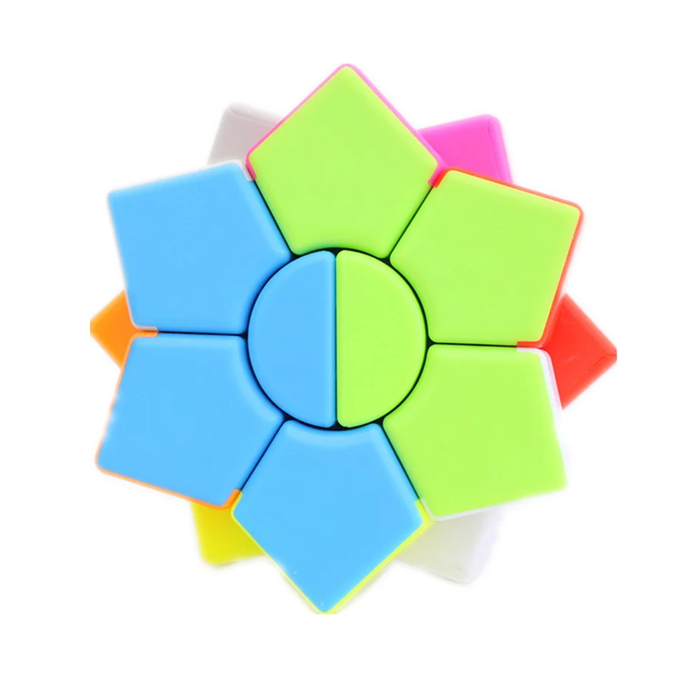 

Jiehui Hexagram Two-layer Square Hexagon Speed Magic Cube Twist Puzzle Educational Colorful Puzzle Professional