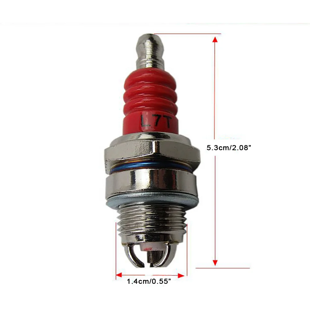 3-сторонняя Свеча зажигания L7T электродный двигатель бензопилы 2500 3800 4500 5200 MS170/MS180