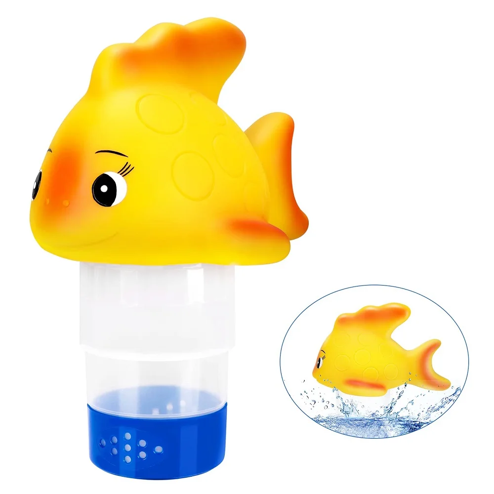 

5pcs Floating Dispenser ChlorineAdjustable Chemical Floater for Indoor & Outdoor Swimming Pools Hot Tubs Spas