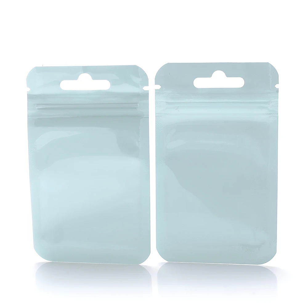 10 шт. одноразовые матовые сумки на молнии 4 цвета из алюминиевой фольги |