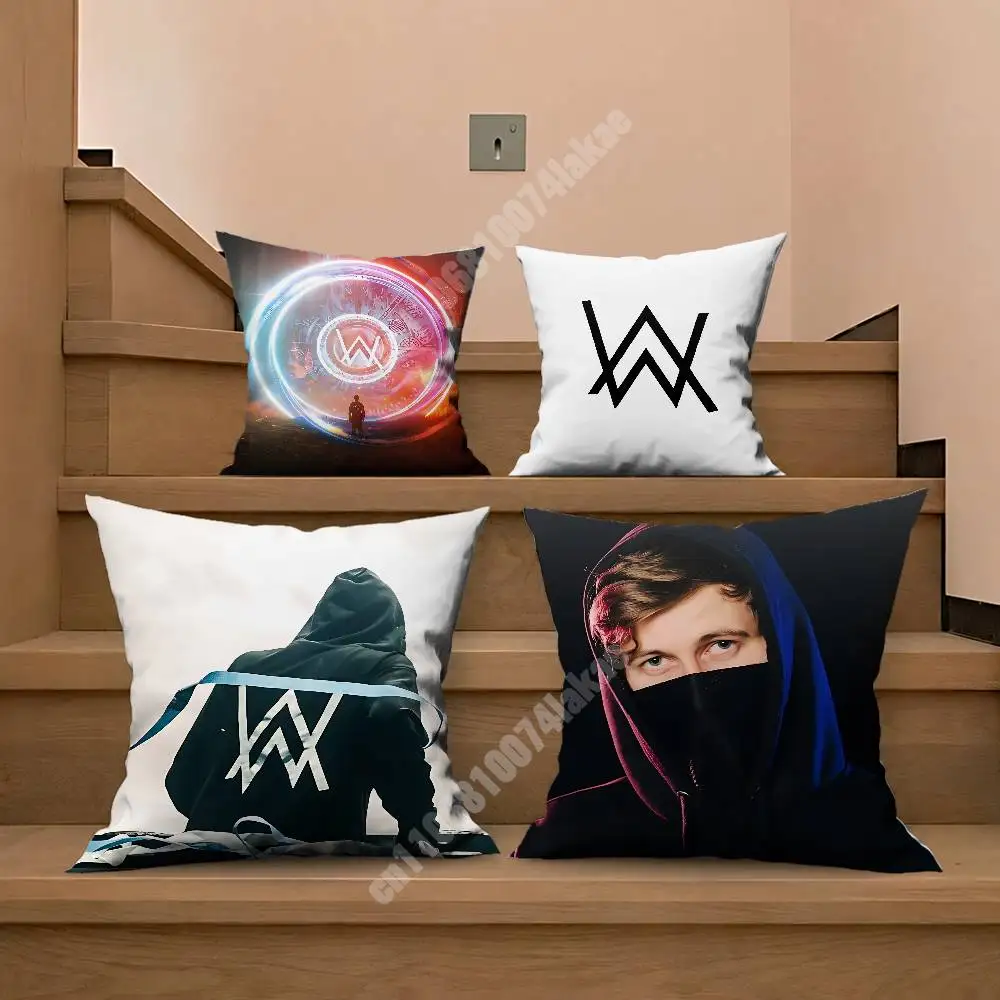 Фото Чехол для подушки DJ A-Alan Walker Faded Walkerworld, декоративный чехол для дивана, креативный акцент для рабочего пространства, домашний декор №1