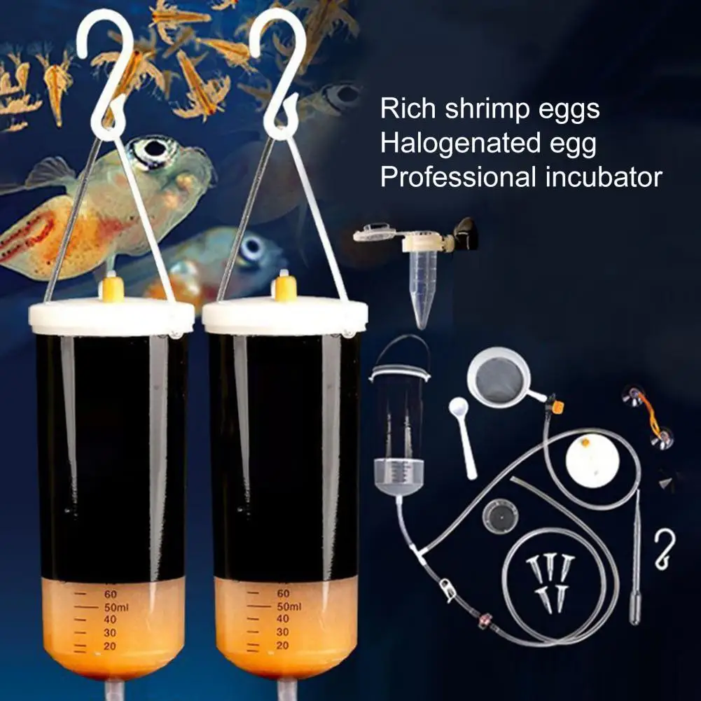 

1 Set Shrimp Breeding Set High Hatching Rate Effective Shrimp Hatching Tool Fish Tank Shrimp Eggs Hatching Tool Kit