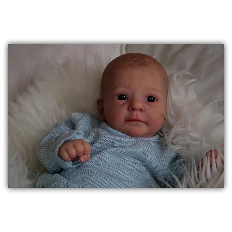 Кукла реборн Реалистичная мягкая на ощупь 48 см