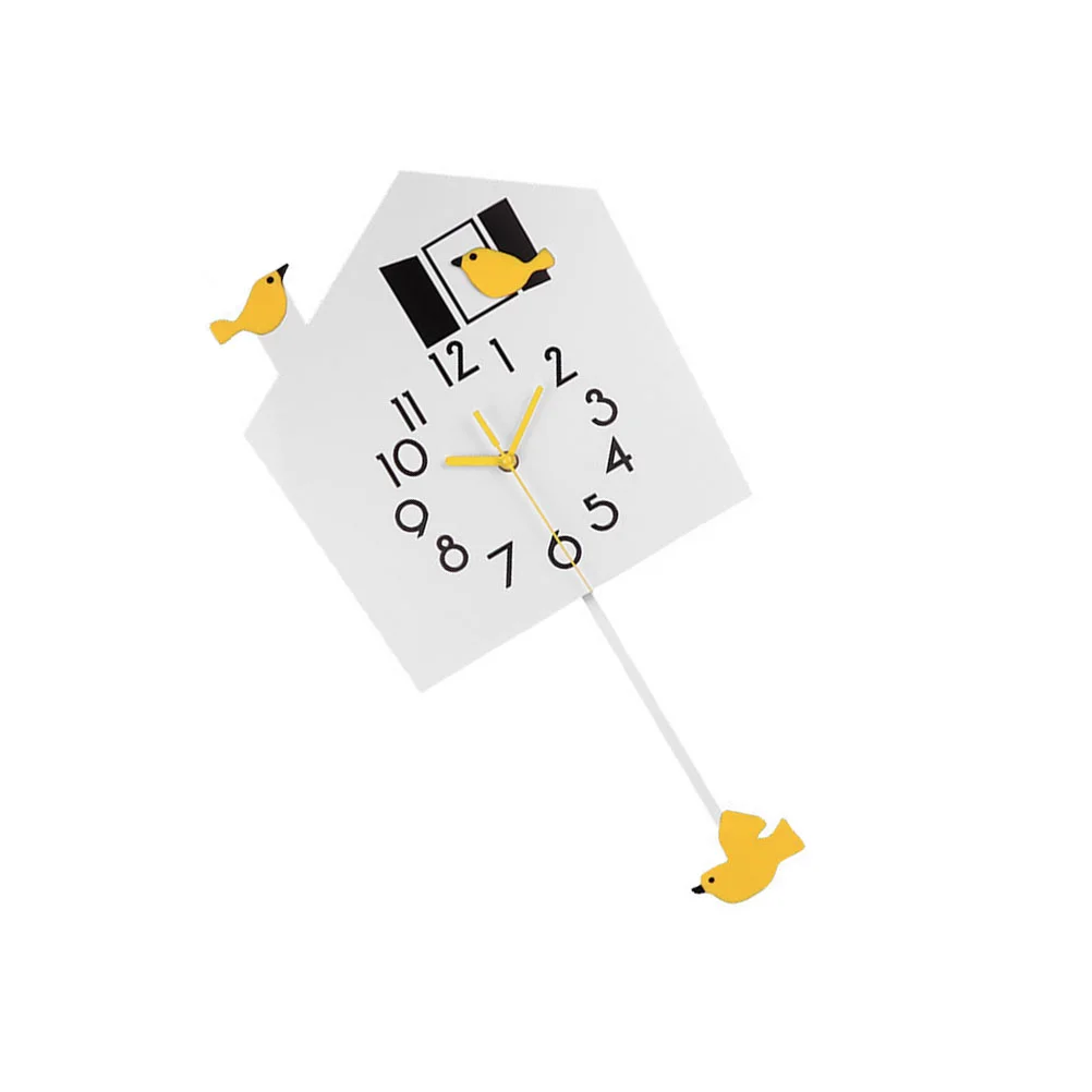 

Wall Hanging Decoration Cute Wall Clock Timeclock Children Wall Clock Clocks Kids Toddler Wall Clock Cartoon Swing Wall Clock