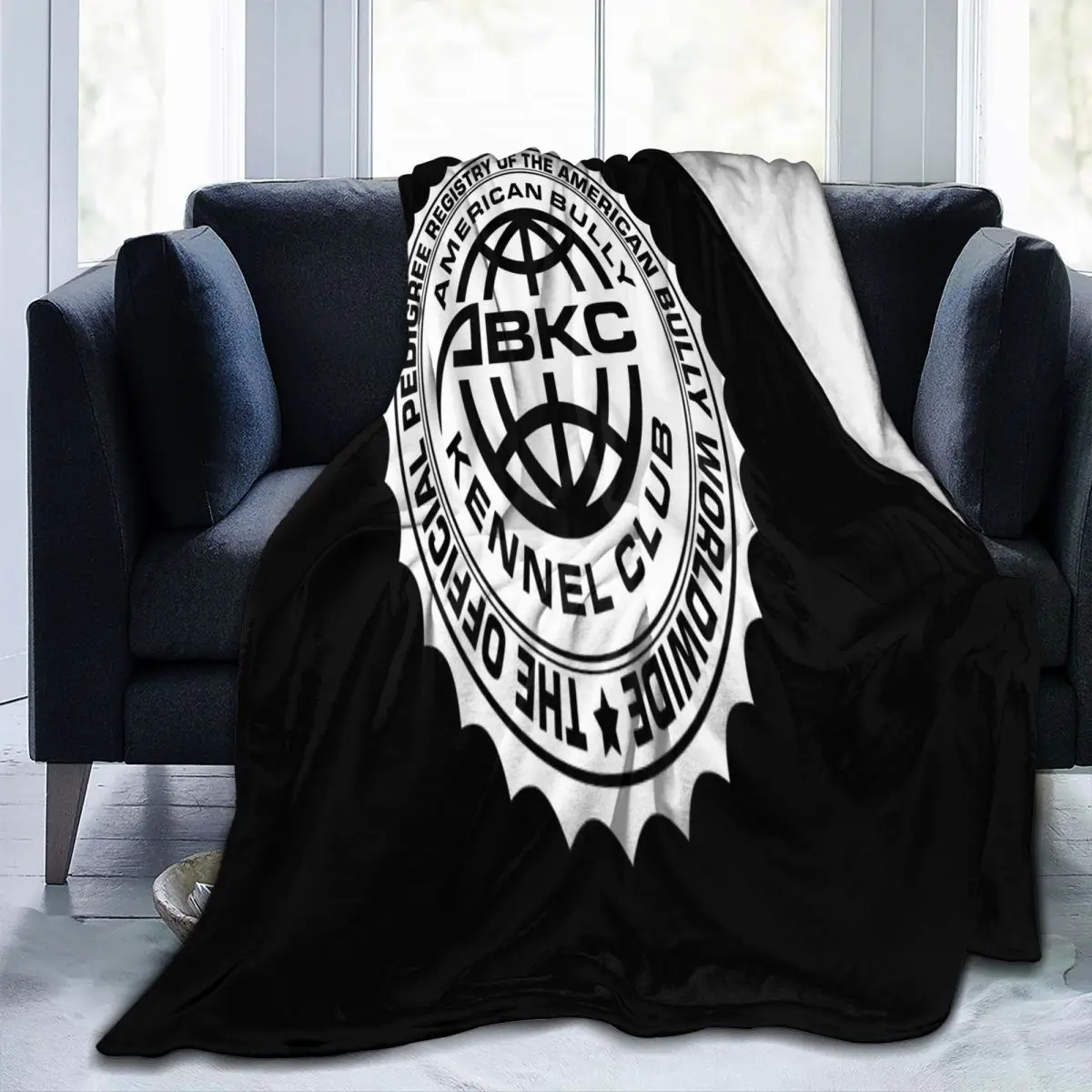 

Abkc American Bully Dog Club Ss одеяло покрывало для кровати в шотландскую клетку, пляжное полотенце, роскошное