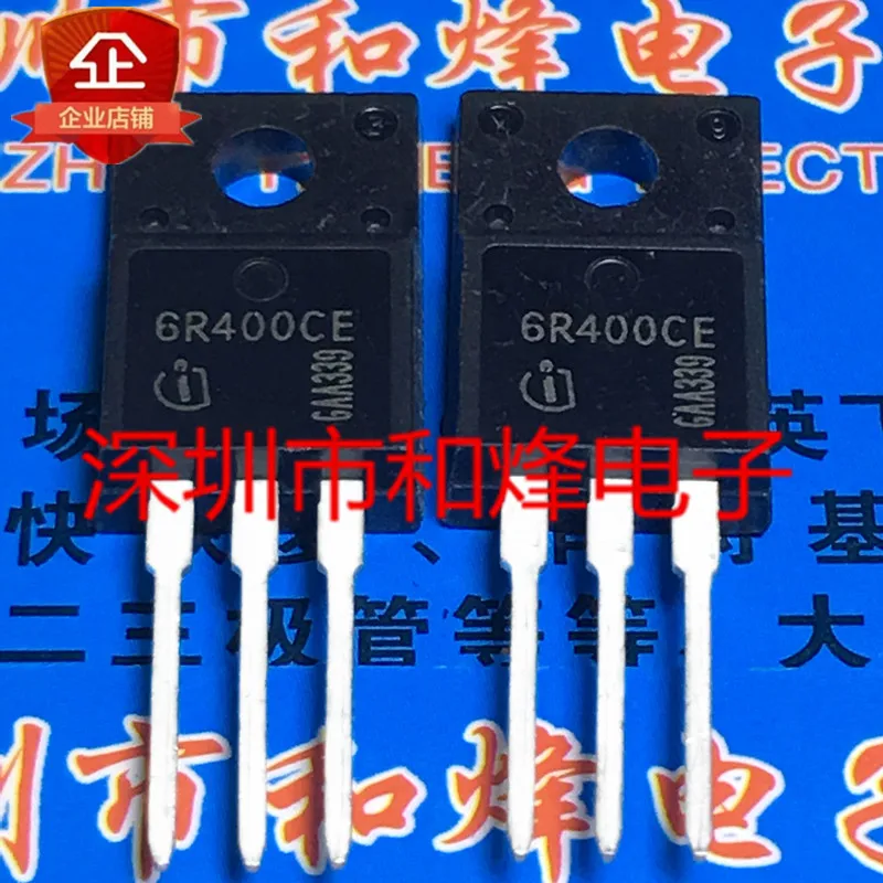 

Оригинал 6 шт./лот 6R400CE IPA60R400CE TO-220F 650V 30A