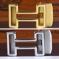 2022 new style belt high quality steel buckle mens 3 5cm trousers top steel button head gushuai belt mens free postage