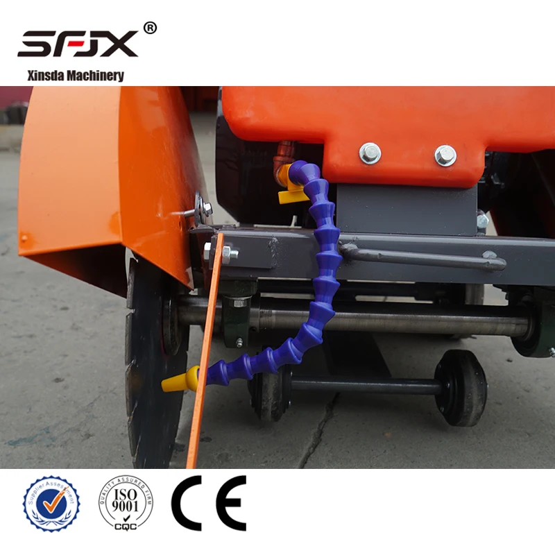 Электрический станок для резки дорожных канавок Xinsda глубиной 180 мм продажи