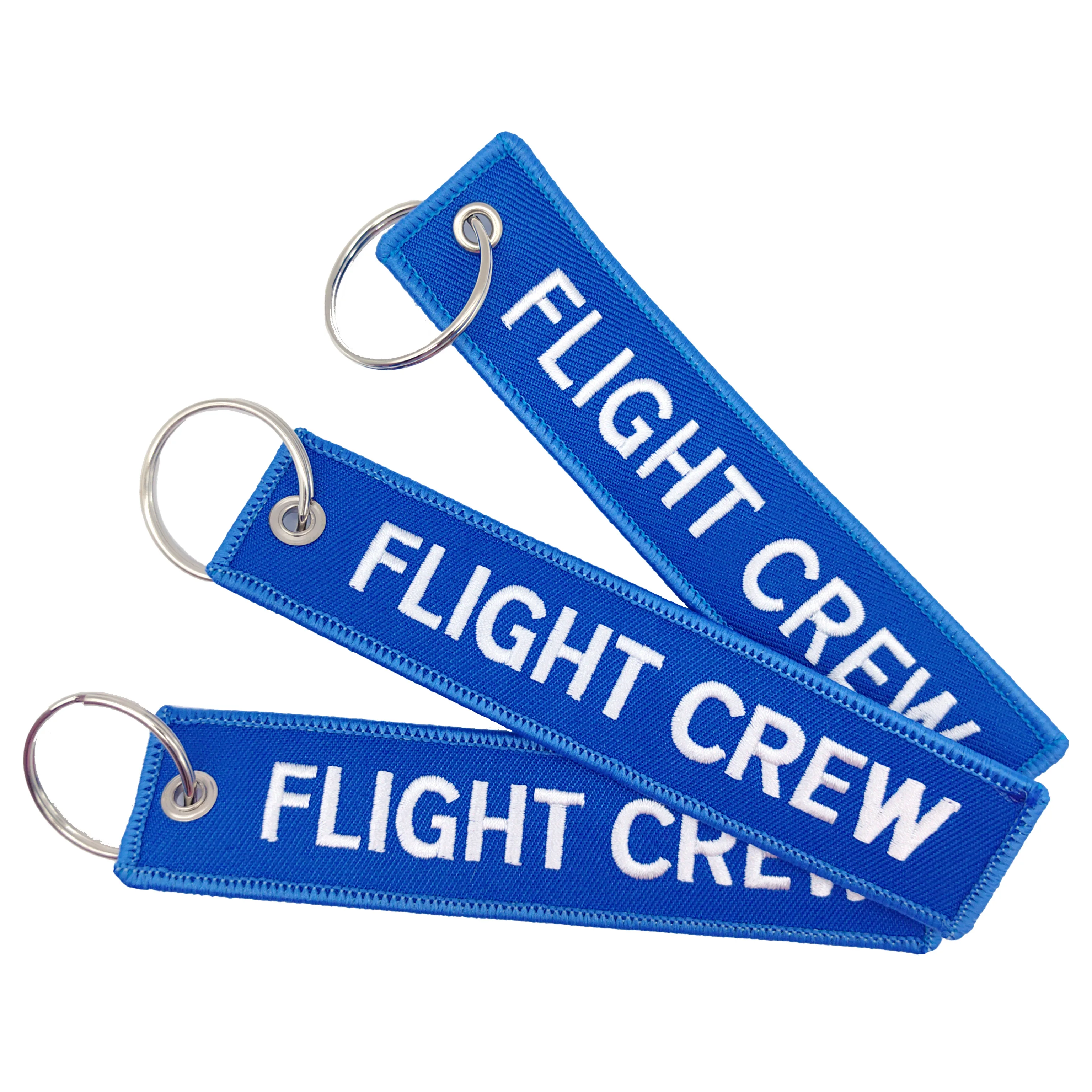 1 шт. двухсторонний брелок для ключей с вышивкой