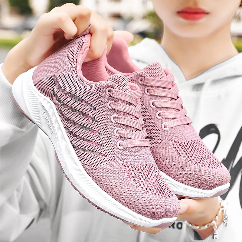 

Women Sneakers 2022 Ladies Sports Shoes Ladies Trainers Platform Woman Baskets Femme Dames Black Mujer Tenis Feminino