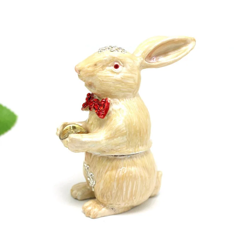 Animal Rabbit Trinket Display Gift