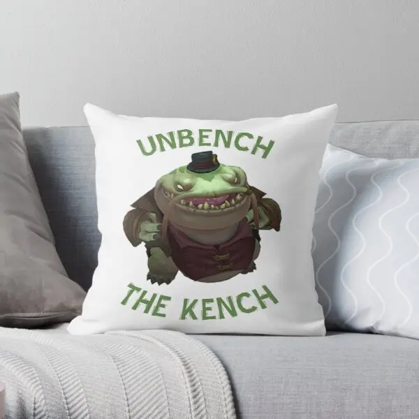 

Unbench The Kench Printing Throw Pillow Cover Car Wedding Cushion Anime Square Waist Home Case Throw Pillows not include