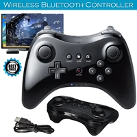 wireless game controller for nintend wii u pro controller usb classic dual analog bluetooth wireless gamepad for wii u gamepad