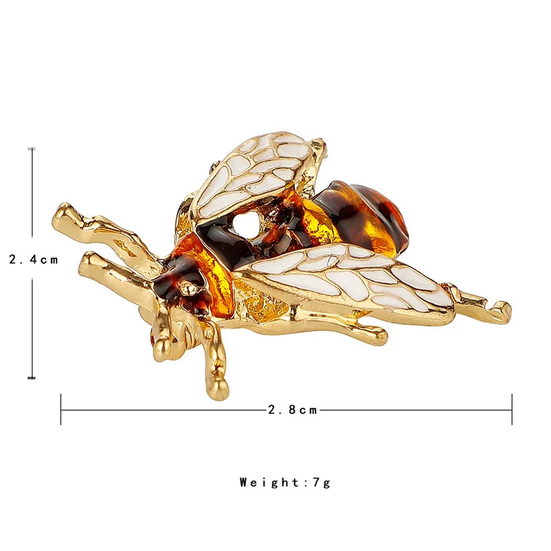 Модные регулируемые Подарки для женщин Φ Bee шпилька маленькие жуки ювелирные