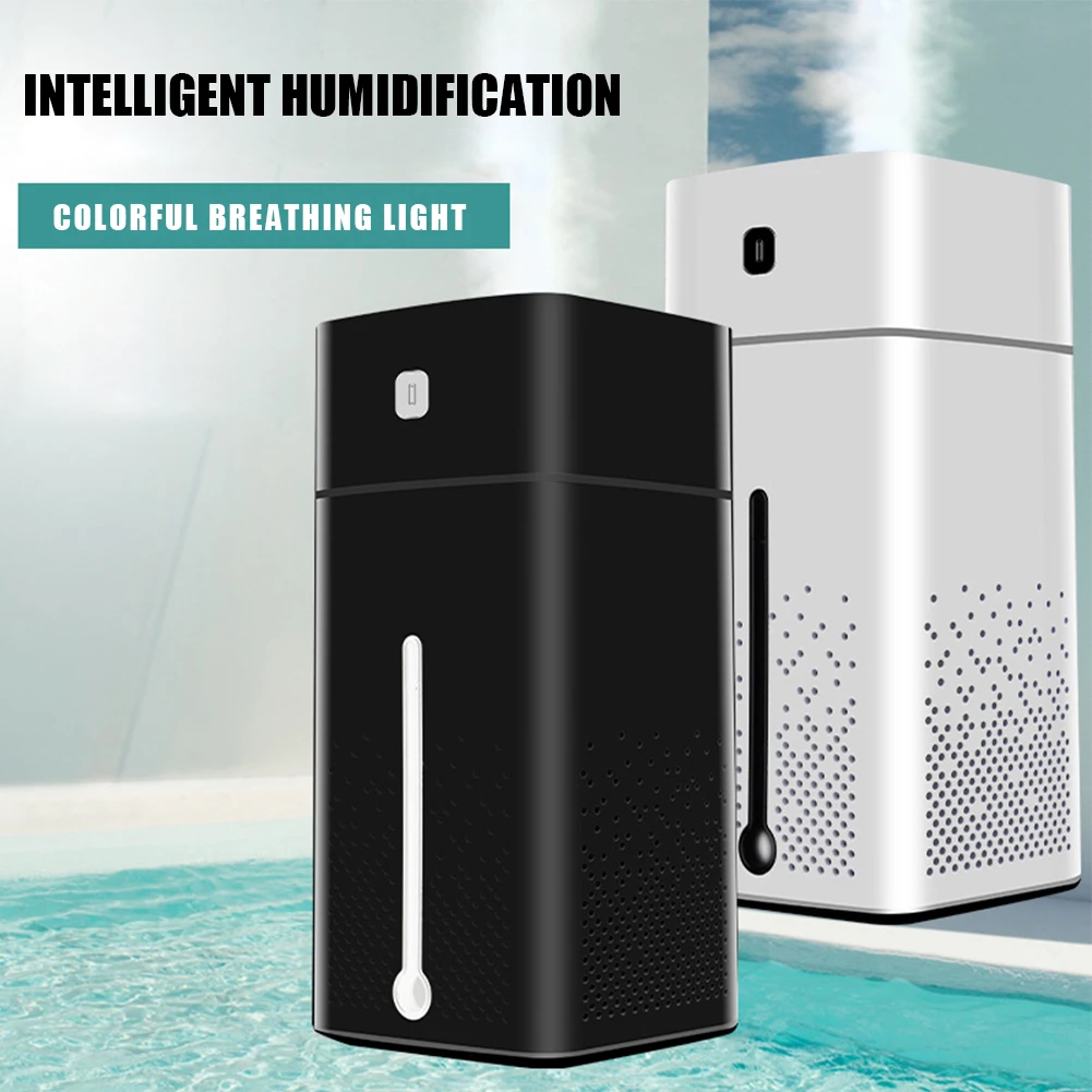 

Mini Aromatherapy Humidifiers USB Ultrasonic Essential Oil Diffusers 7 Color Night Light Cool Mist Maker for Bedroom Living Room