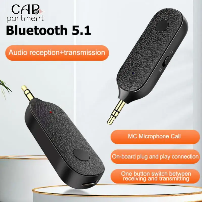 

Fast Charging Audio Bluetooth Receiver Transmitter Wireless Car Kit 150mah Large Capacity Audio Receiver Stereo
