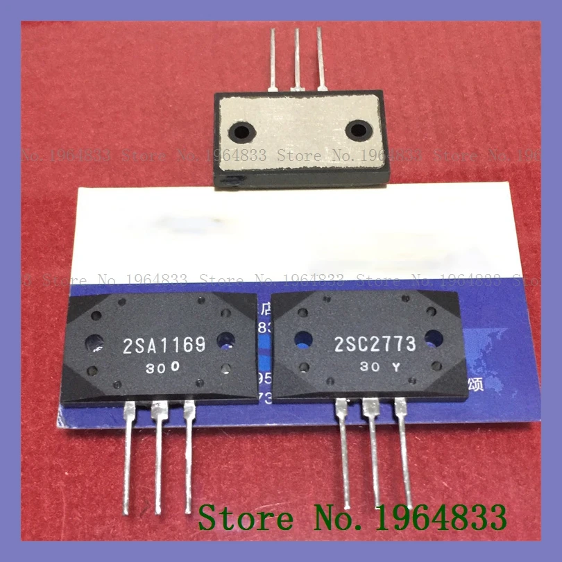 

2 шт./партия = пара 2SA1169 2SC2773 200V 15A 150W