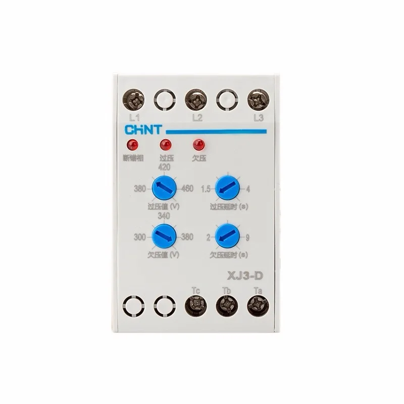 Реле защиты CHINT XJ3-G XJ3-D  AC380V