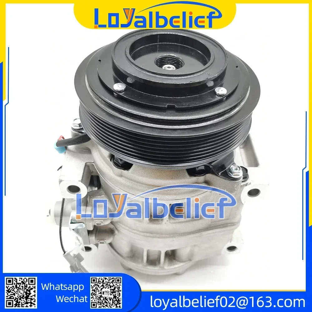 Фото НОВЫЙ Компрессор кондиционера 10P30C для Toyota Mini BUS Toyota Coaster 88320-36560 447220-1472 8832036530 4472200394 4472201030 4472201310 №2
