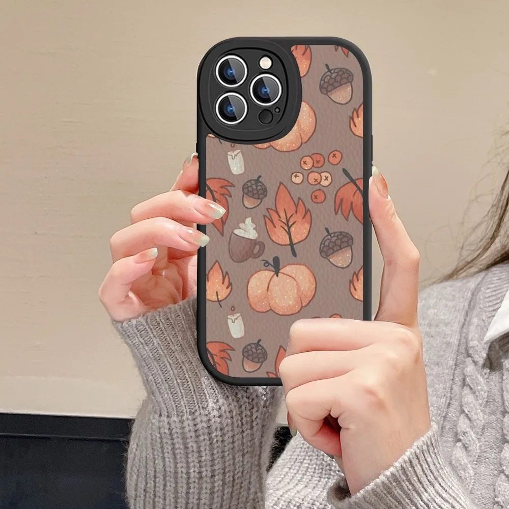 Фото Чехол из жесткой кожи для iPhone 14 13 12 Mini 11 14 Pro Max Xs X Xr 7 8 Plus №3