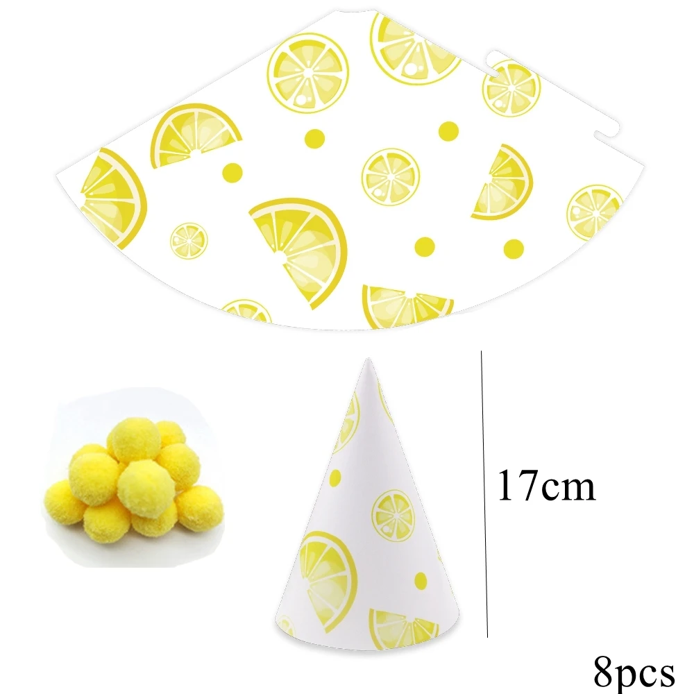 

Бумажные фруктовые шляпы для детей Tissy