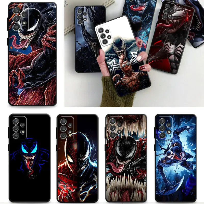 

Marvel Venom For Samsung Galaxy A11 A12 A13 A14 A21S A22 A23 A31 A32 A33 A51 A52 A54 A53 A71 A72 A73 4G 5G Silicone shell