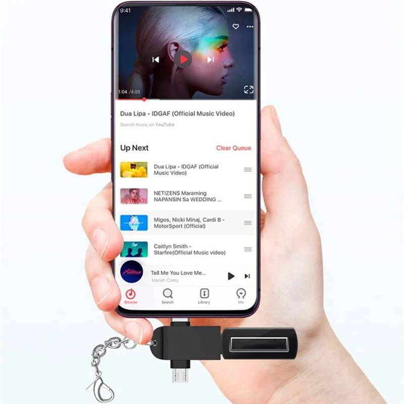 2 в 1 адаптер-конвертер Type C Micro USB 3 0 OTG для Samsung Android мобильный телефон Tablet U Disk Card Reader