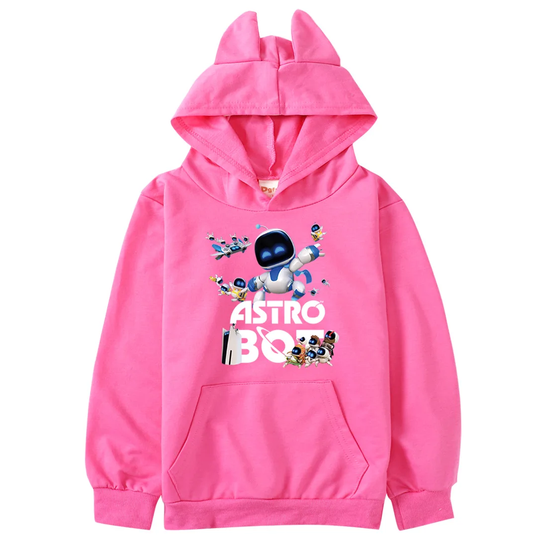 Толстовка детская ASTRO BOT свитшот для игровой комнаты модная уличная одежда