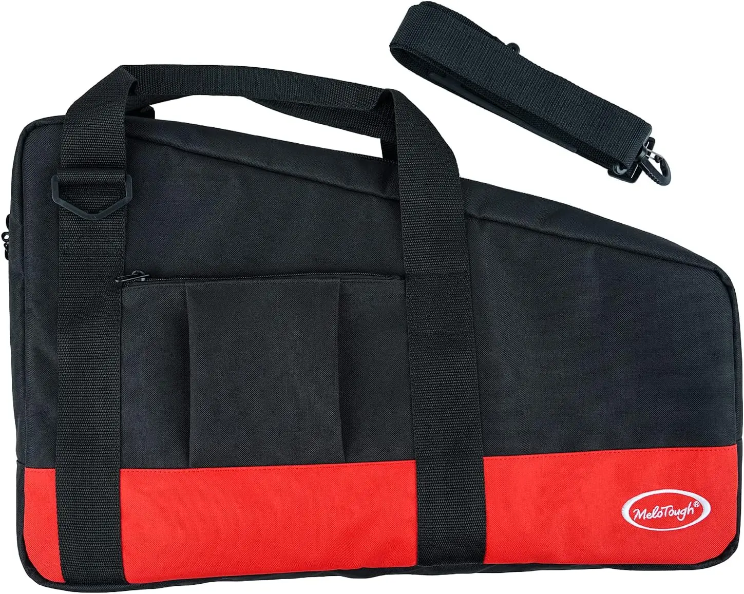 MELOTOUGH Heavy Duty Framing Nail Gun Tool Bag with Extra Storage Pockets Shoulder Strap Fits Hitachi NR83A