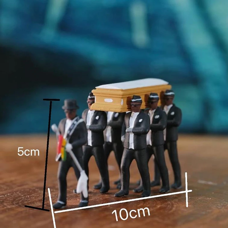 Косплей Гана танцующие палладеры гробы фигура танца погребальные танцевальные