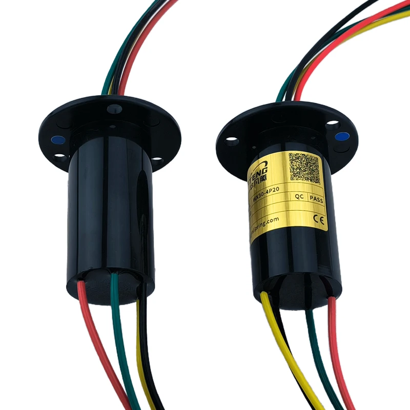 Скользящее кольцо вала внешний диаметр 30 мм 4 провода ток 20 А шина стандартная