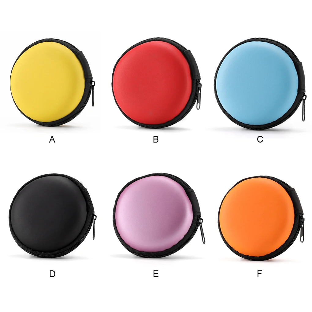 

Сумка для хранения наушников, совместимая с Bluetooth, дорожная походная портативная беспроводная гарнитура, чехол из ЭВА на молнии, желтый