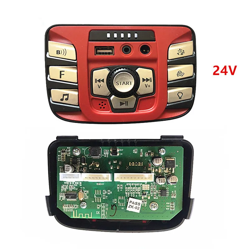 

Children's Electric Vehicle Power Supply Central Control Switch 24V Multi-functional Bluetooth Music Power Monitor